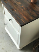 Load image into Gallery viewer, Cute Chunky Farmhouse Nightstand or End Table