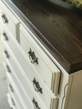 Load image into Gallery viewer, Stunning Farmhouse Tall Boy Chest of Drawers