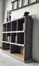 Load image into Gallery viewer, Pretty Farmhouse Cubby Shelf