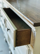 Load image into Gallery viewer, Gorgeous Large Vintage Farmhouse Buffet