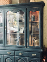 Load image into Gallery viewer, Moody Large Distressed China Cabinet