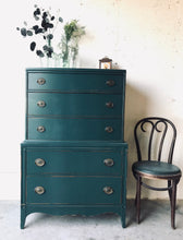 Load image into Gallery viewer, Stunning Vintage Tall Chest of Drawers