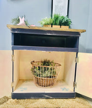 Load image into Gallery viewer, Adorable Vintage Storage Cabinet