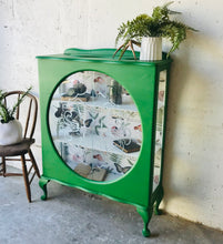 Load image into Gallery viewer, Unique Art Deco Curio Cabinet