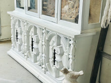 Load image into Gallery viewer, Stunning Large Vintage Farmhouse China Cabinet