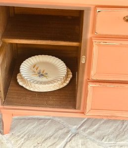 Mid Century Modern China Hutch