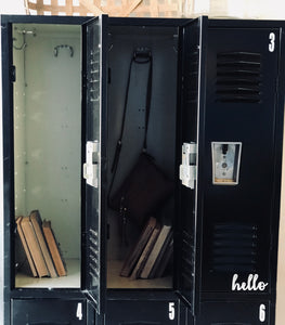 Amazing Black Industrial Lockers