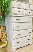 Load image into Gallery viewer, Modern Farmhouse Tall Chest of Drawers