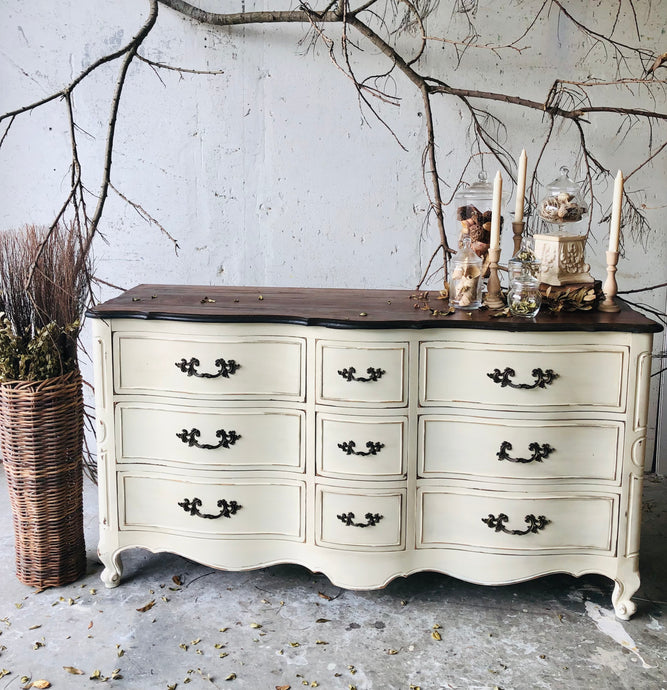 AVAILABLE @Twin Rivers Local Vintage Vintage Drexel French Provincial Buffet or Dresser