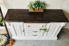 Load image into Gallery viewer, Pretty Farmhouse Buffet or Coffee Bar
