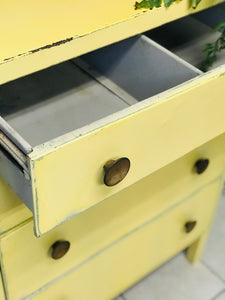 Vintage Industrial Metal Chest of Drawers