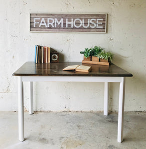 Perfect Farmhouse Kitchen Table or Workspace Desk