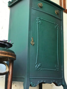 Stunning Antique Sheet Music Cabinet