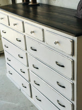 Load image into Gallery viewer, Pretty Vintage Farmhouse Dresser, Buffet, or Coffee Bar