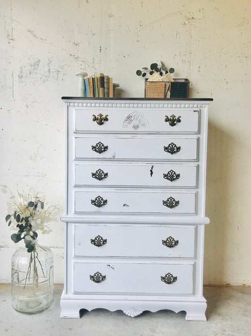 Perfect Large Farmhouse Tall Chest of Drawers