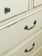 Load image into Gallery viewer, Beautiful Tall Boy Shabby Chic Chest of Drawers