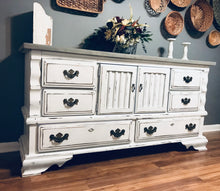 Load image into Gallery viewer, Chunky Country Farmhouse Buffet or TV Stand