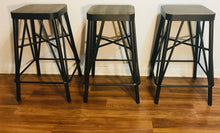 Load image into Gallery viewer, Modern Farmhouse Counter-height Stools (3)