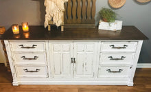 Load image into Gallery viewer, Stunning Large Farmhouse Buffet or TV Stand