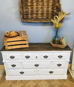 Perfect Farmhouse Buffet or TV Stand