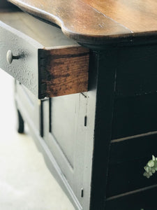 Classy Antique Farmhouse Accent Storage Piece