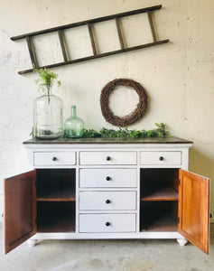 Perfect Farmhouse Buffet, Sideboard, or Coffee Bar