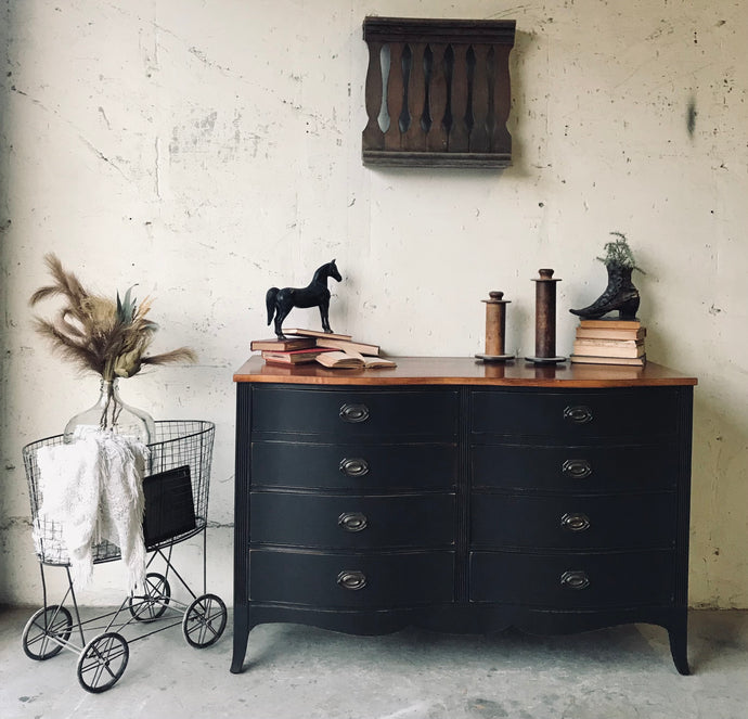 Gorgeous Moody Vintage Dresser or Buffet