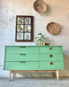Refreshed MCM Stanley Dresser or TV Stand