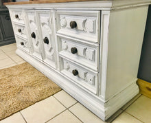 Load image into Gallery viewer, Stunning Large Vintage Buffet or TV Stand