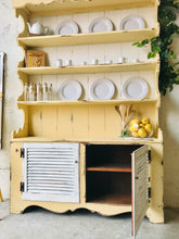 Load image into Gallery viewer, Darling Country Farmhouse Open Hutch