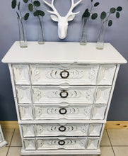 Load image into Gallery viewer, Pretty Vintage Ornate Chest of Drawers