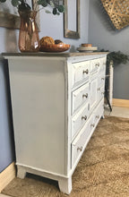 Load image into Gallery viewer, Modern Farmhouse Neutral Buffet or TV Stand