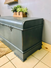 Load image into Gallery viewer, Gorgeous Large Vintage Cedar Hope Chest