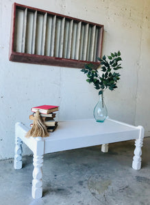 Cute Petite Farmhouse Coffee Table