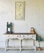 Load image into Gallery viewer, Beautiful Farmhouse Entryway or Console Table