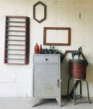 Load image into Gallery viewer, Vintage Industrial Metal Cabinet