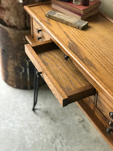 Awesome Wood Apothecary Table