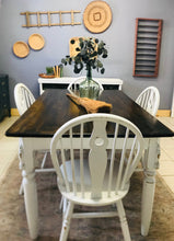 Load image into Gallery viewer, Perfect farmhouse table &amp; chairs (4)