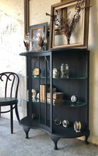 Load image into Gallery viewer, Moody Antique Open Display Cabinet