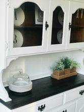 Load image into Gallery viewer, Stunning Vintage Farmhouse Hutch Cabinet