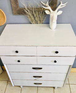 Neutral MCM Chest of Drawers