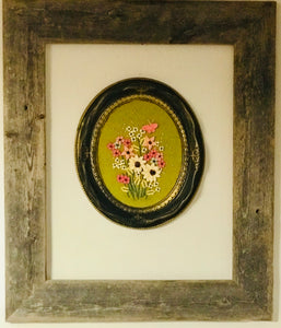 Vintage Embroidered Frame