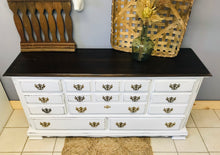 Load image into Gallery viewer, Beautiful Vintage Buffet or TV Stand