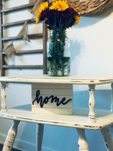 Load image into Gallery viewer, Gorgeous Vintage Wood Shelf and Table Set