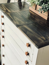 Load image into Gallery viewer, Pretty Modern Farmhouse Chest of Drawers