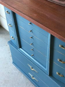 Awesome Revamped MCM Chest of Drawers