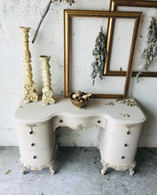 Load image into Gallery viewer, Available @Twin Rivers Local Vintage Beautiful Vintage Ornate Desk or Vanity
