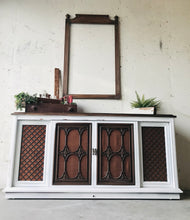 Load image into Gallery viewer, Retro Converted Vintage Stereo TV Stand