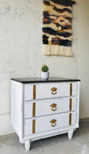 Load image into Gallery viewer, Unique Vintage Single Nightstand or Chest of Drawers