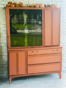 Mid Century Modern China Hutch